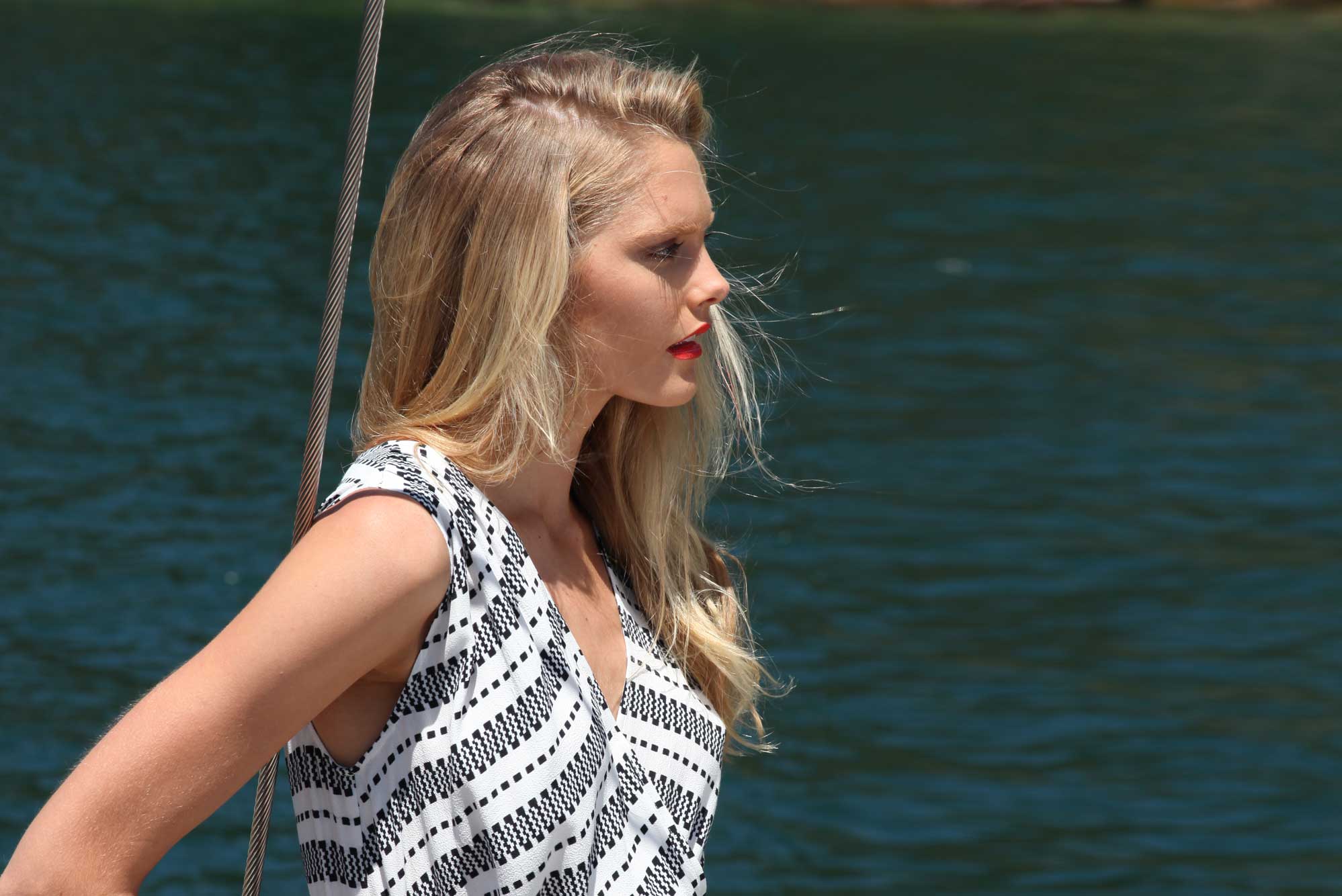 Photo shoot aboard The Count